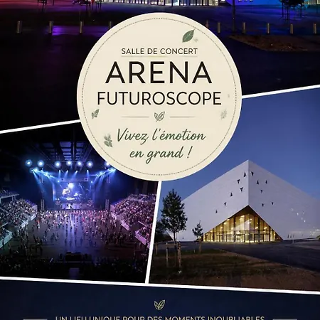 Conviviale Proche Futuroscope, Arena & Aquascope Homestay Dissay